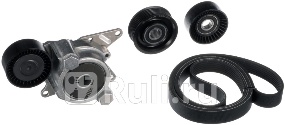 Комплект поликлинового ремня TOYOTA RAV 4 III GATES K017PK1870 0₽