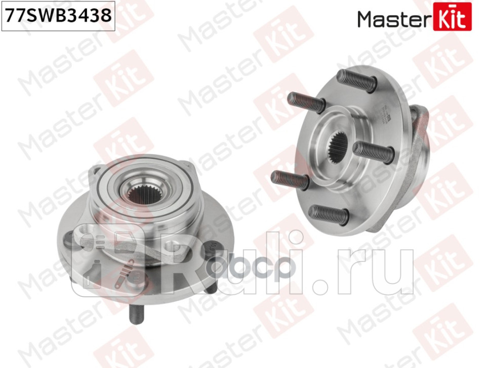 Ступица с подшипником MITSUBISHI GALANT VII-VIII 92-04 пер MASTERKIT 77SWB3438 6500₽