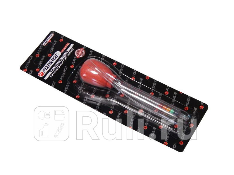 Ареометр для электролита мини в блистере Forsage F-9G4005M 290₽