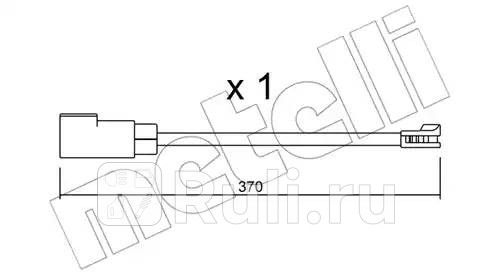 Датчик износа тормозных колодок Metelli SU339 0₽