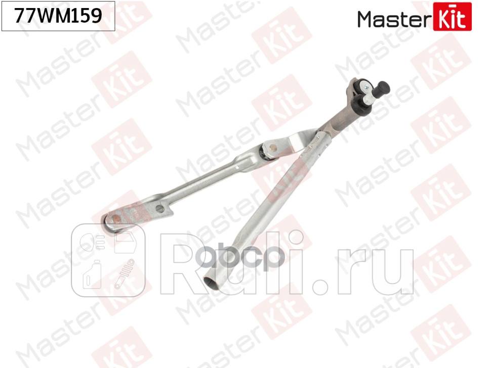 Мотор стеклоочистителя с трапецией передний SEAT LEON 1P1 2005 - 2013 MASTERKIT 77WM159 MASTERKIT 77WM159 2810₽