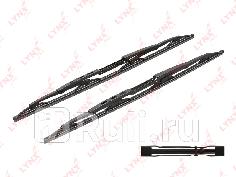 Щетка стеклоочистителя каркасная комплект 530530мм LAND ROVER Discovery II 98 LYNXAUTO 5353LP 1510₽