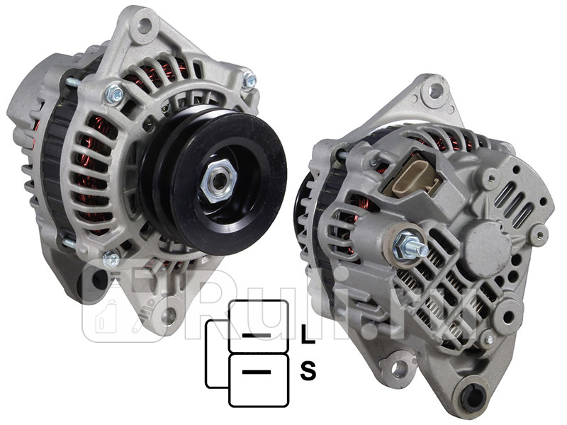 Генератор MAZDA MPV LV 25TD 90-99 WLT 12V 80A SAT ST-85-0046 12560₽