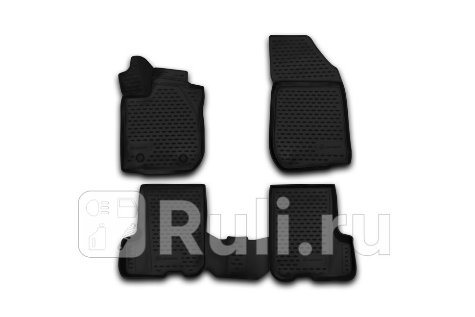 3d коврики в салон 4 шт для Renault Sandero 2014- Element NLC3D4132210k 1680₽