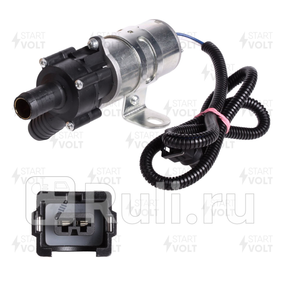 Электропомпа дополнительная D18 мм К-З 6520 для ПЖД 158106 24 В STARTVOLT STARTVOLT VPM 0705 1800₽