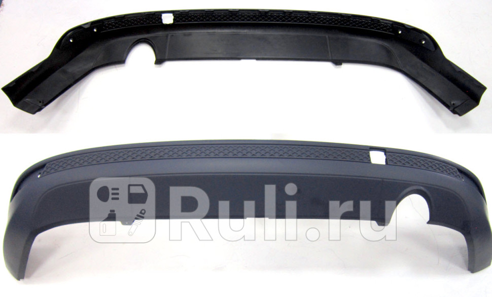 Накладка на задний бампер для Ford Focus 3 2011-2015 Forward FDFOC11-681 1540₽