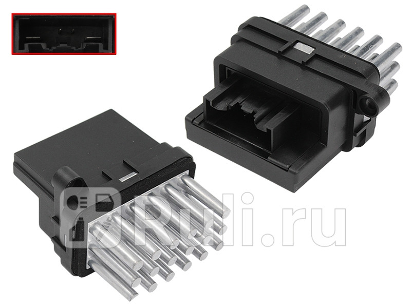 Резистор мотора отопителя FORD FOCUS II 04-11FIESTA 08-17KUGA 08-13 SAT ST-495-0013 2520₽