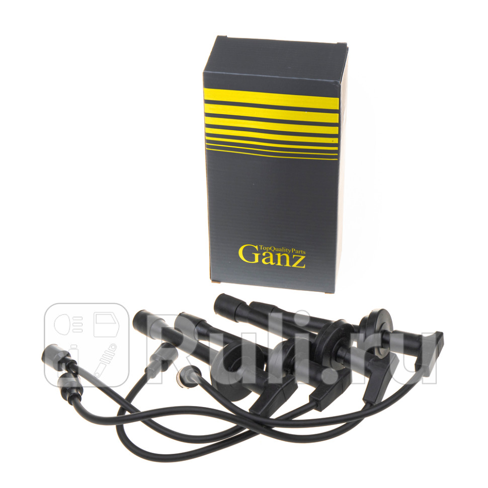 Провода вв с наконечниками 70 силикон GANZ GIP01039 1420₽