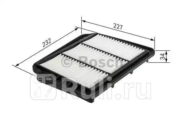 Фильтр воздушный FIAT FREEMONT 345 20 11- 20 11- 20 11- 20 11- 20 11- 20 11- BOSCH F026400407 0₽