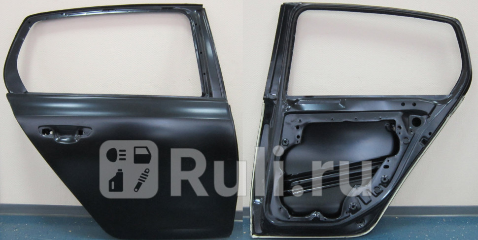 Дверь задняя правая для Volkswagen Golf 6 2009- Forward VWGLF09-520-R 11730₽