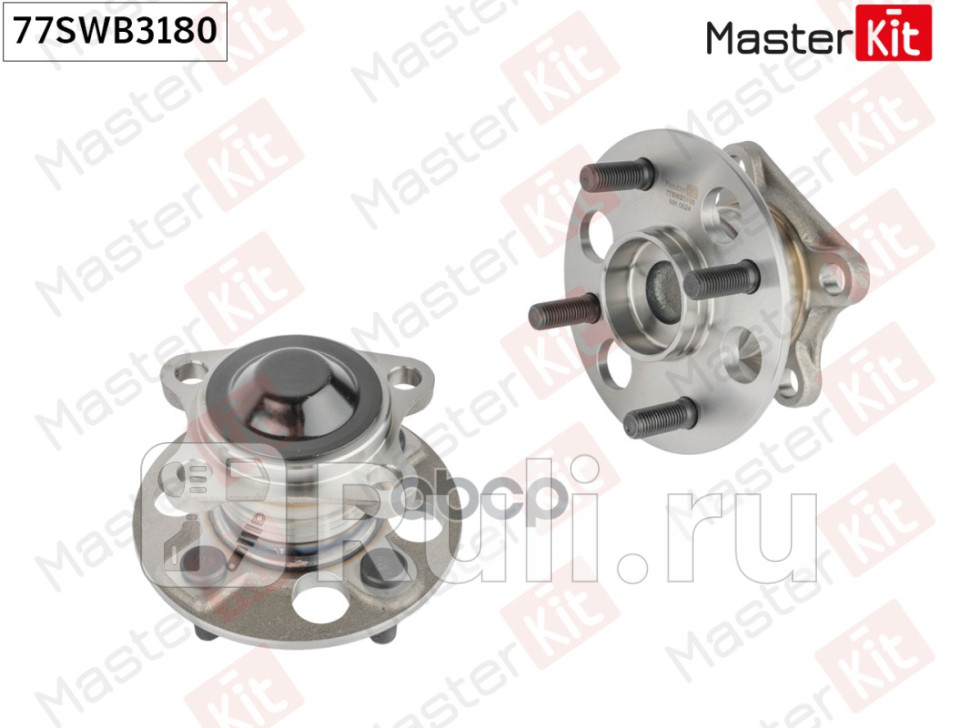 Ступица с подшипником TOYOTA YARIS I-III 99- зад ABS MASTERKIT 77SWB3180 3900₽