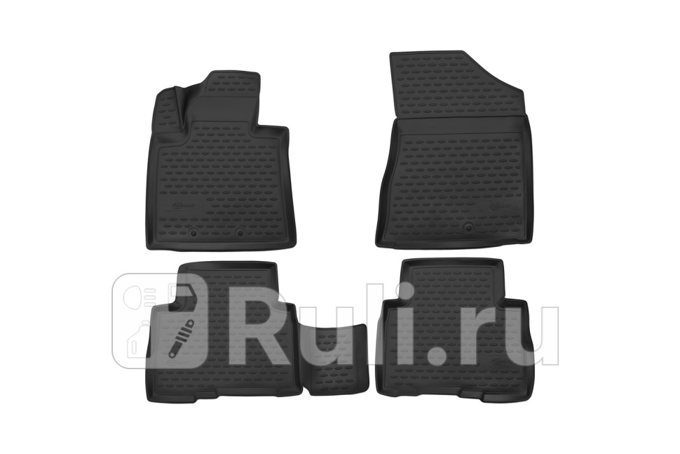 3d коврики в салон 4 шт для Kia Sorento 2 2012-2020 FORMAT FORMAT3D2546210h 4550₽