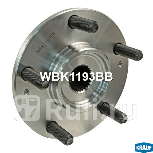 Ступица в сборе Krauf WBK1193BB 1800₽