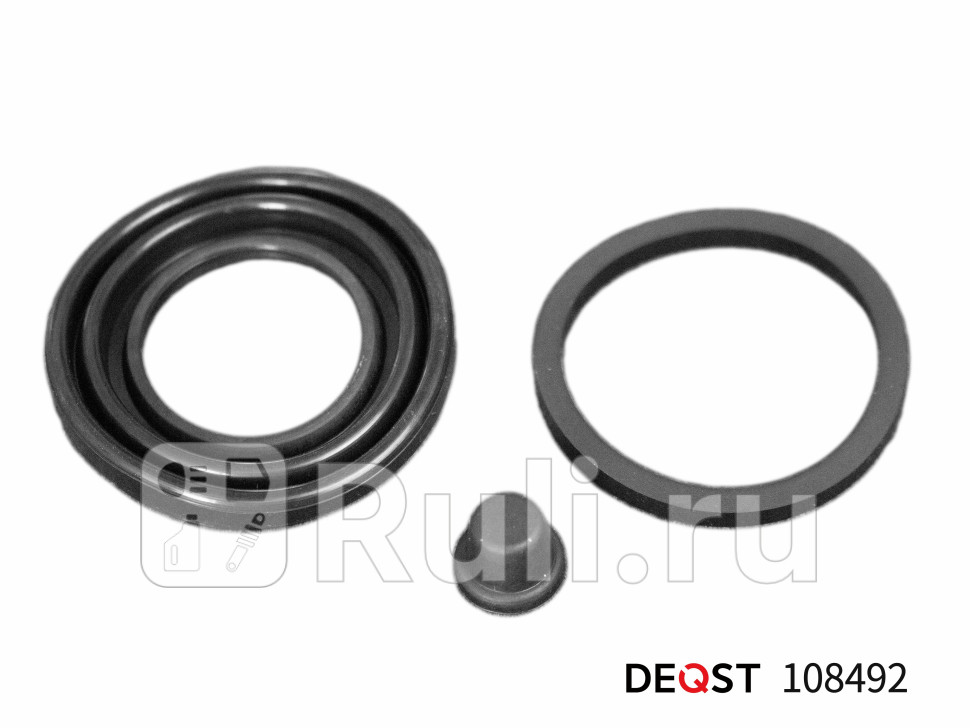 Ремкомплект тормозного суппорта заднего для поршня o 36 mm суппорт trw применяемость lan DEQST 108492 100₽