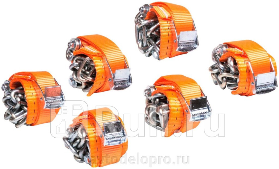 браслет противоскольжения R12-R15 комплект 6шт в сумке АвтоDело 43132 АвтоДело 43132 4260₽