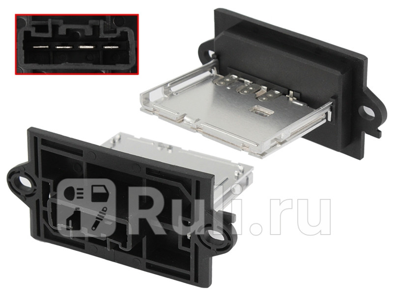 Резистор мотора отопителя NISSAN MICRA 03-10NOTE 06-12 manual AC SAT ST-495-0009 1140₽