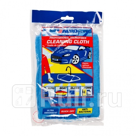 Салфетка Abro Masters протирочная микрофибра синяя ABRO CT-210-BL 290₽