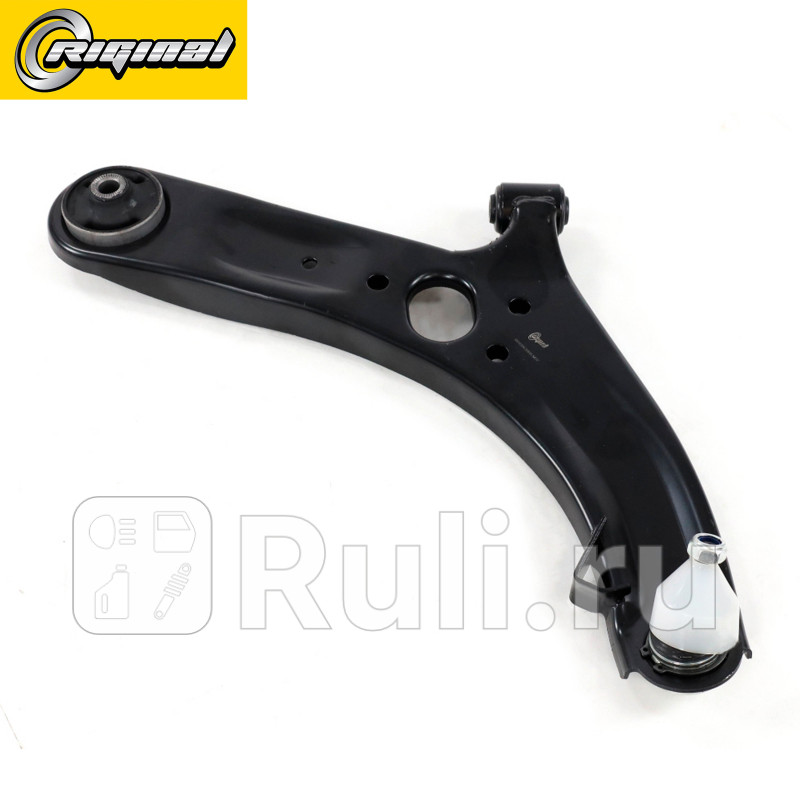 Рычаг передний подвески правый в сборе для ам Kia Rio III Solaris 2011- Riginal RG1224-SBRH 0₽