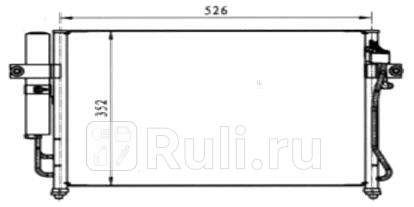 Радиатор кондиционера для Hyundai Getz 2005-2011 Forward HNGEZ02-931 4530₽