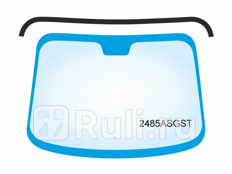 Молдинг лобового стекла для BMW G30 (2016-2020) PMA 2485ASGST