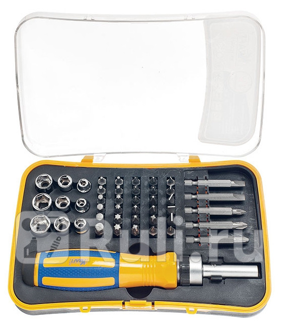 Набор инструмента 45 предметов KRAFT KT 700407 2500₽