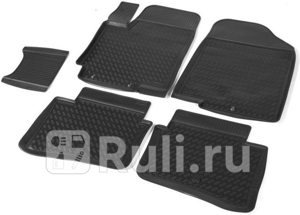 Коврики в салон 5 шт для Hyundai Solaris 1 2010-2014 RIVAL 12305001 2080₽