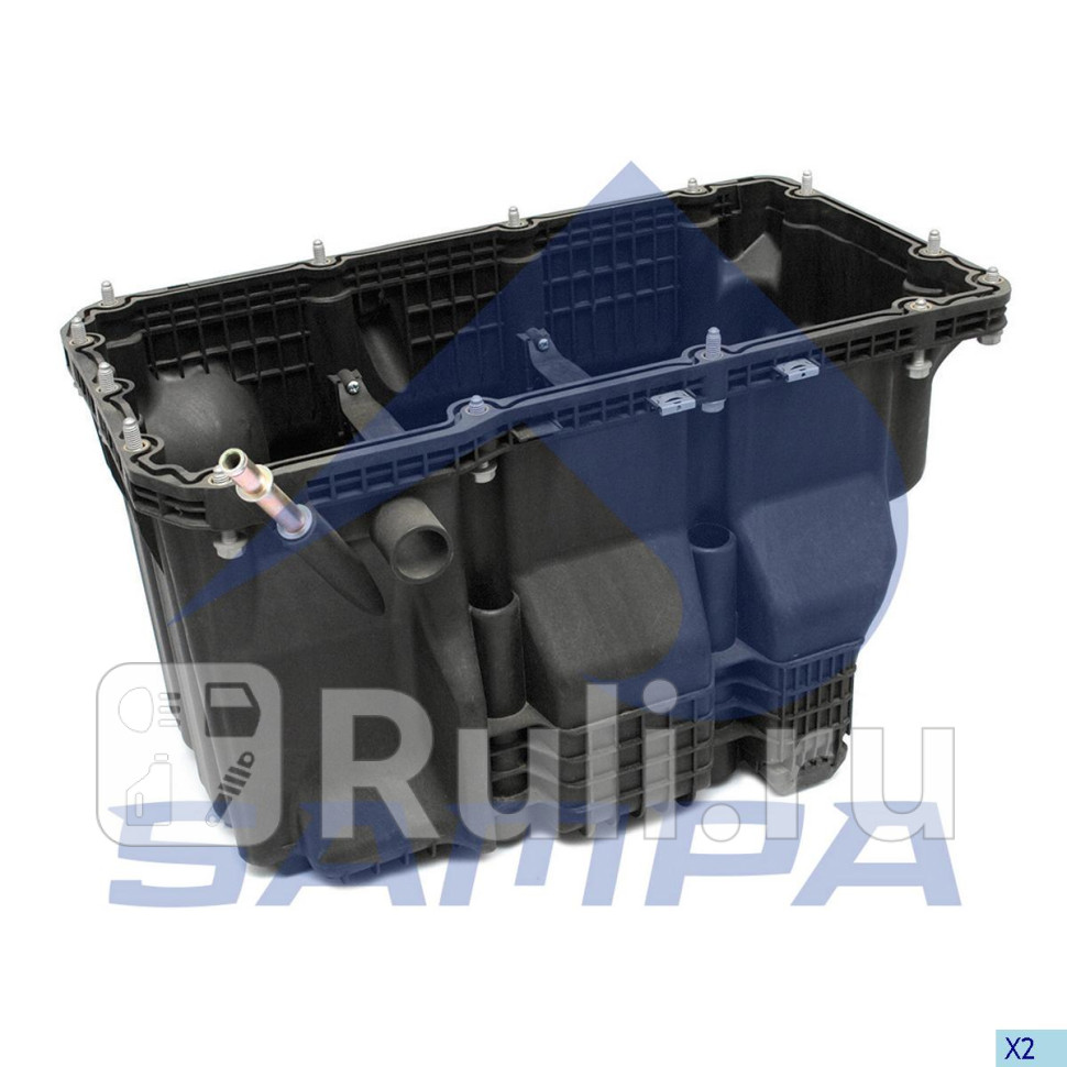 поддон картера двигателя м MB Actros OM 501LA Sampa 204193 15460₽