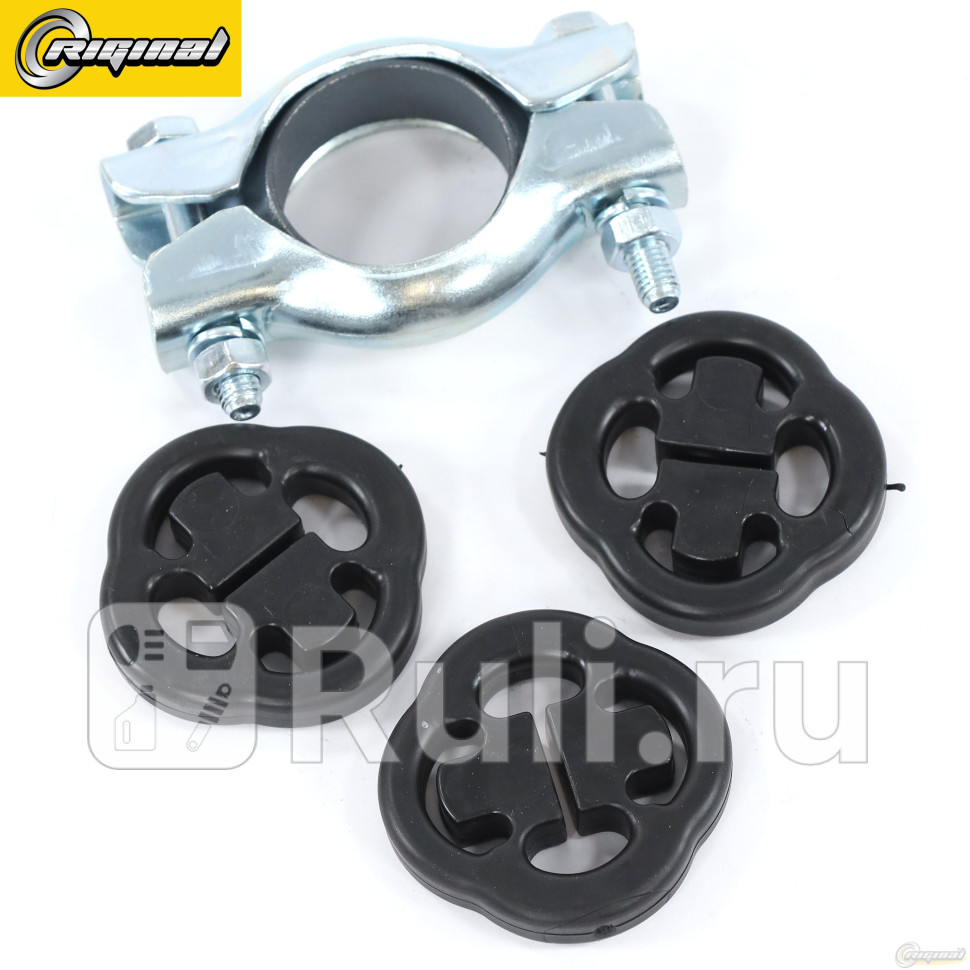 ремкомплект крепления глушителя 3подушкихомут Lada Samara 86 Riginal RG2108-1200800 380₽