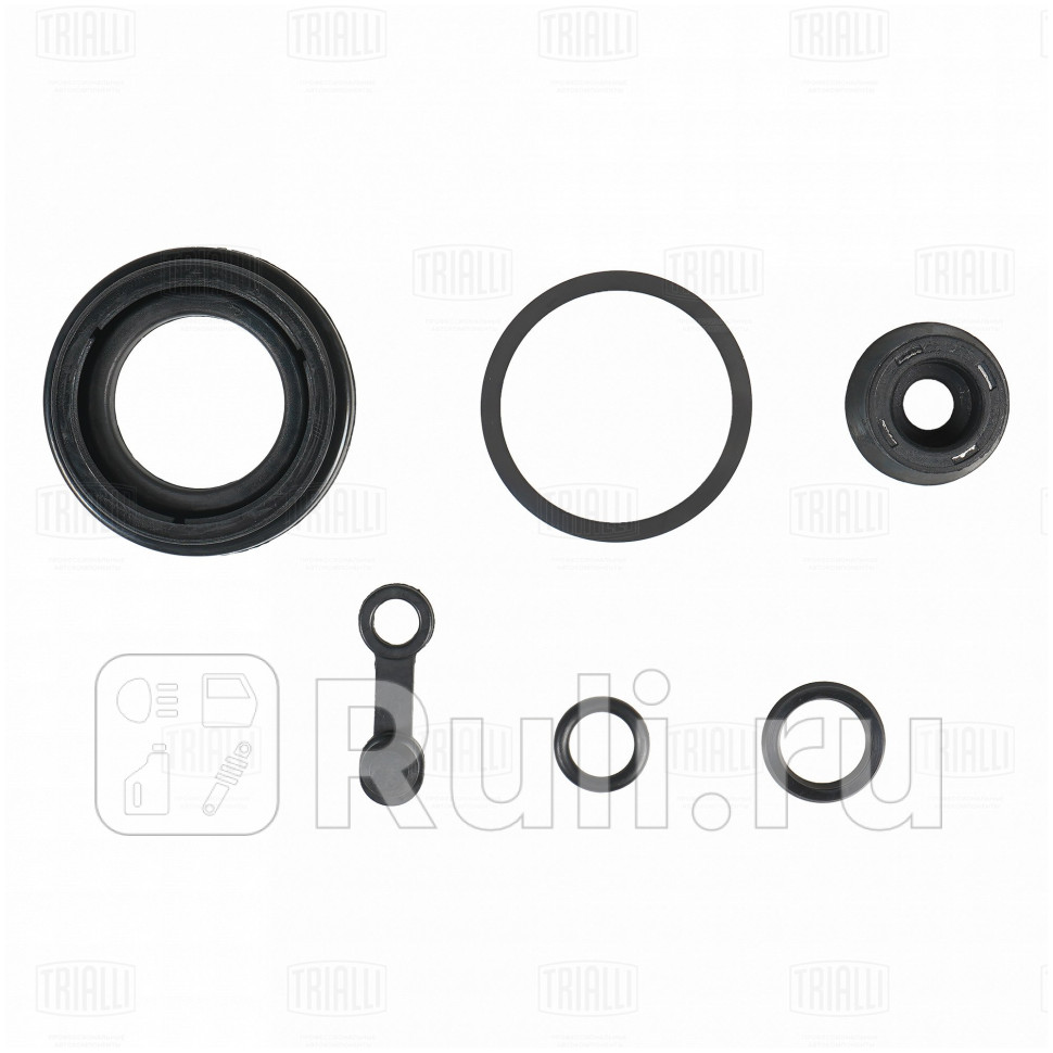 Ремкомплект суппорта VW Polo IV 01- зад d34 мм Trialli TRIALLI RCF 182013 870₽