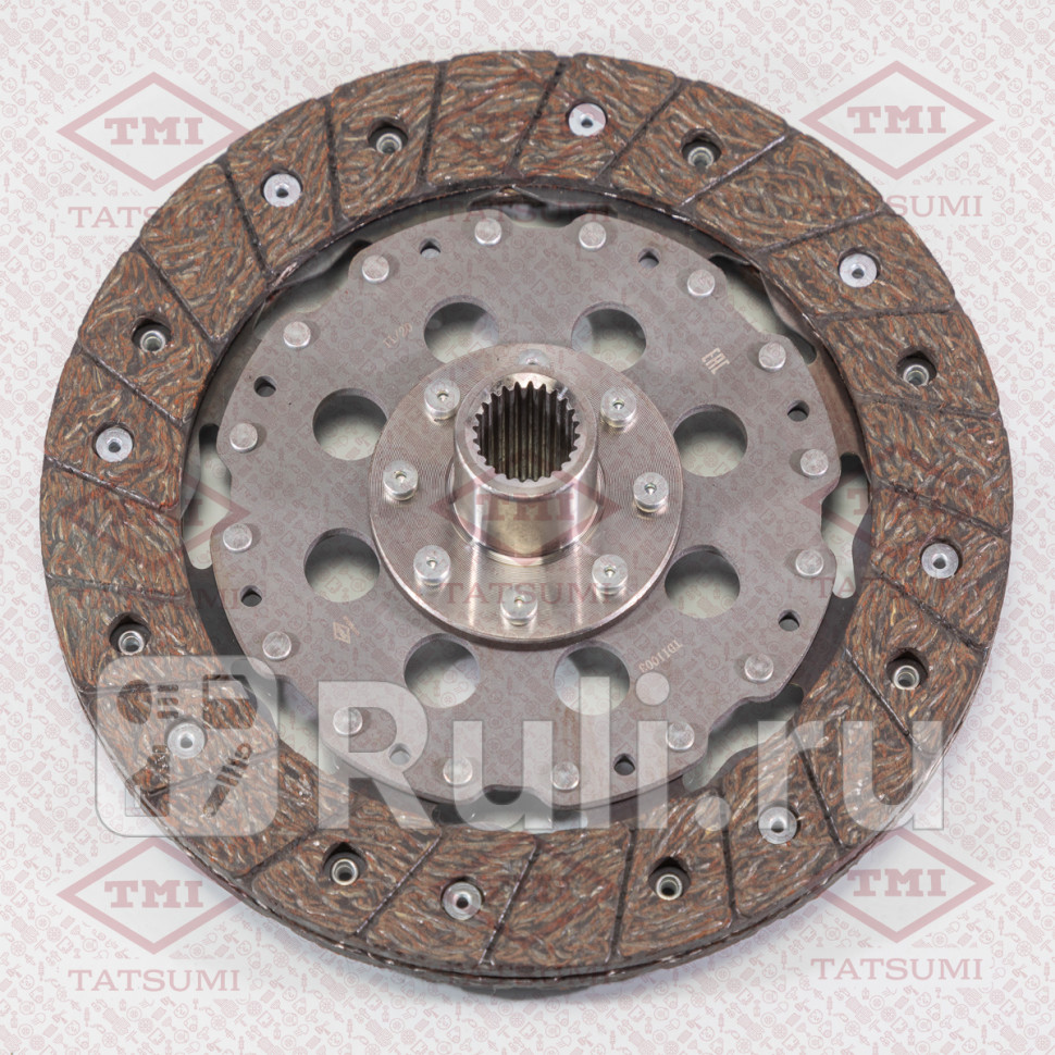 Диск сцепления 240 mm NISSAN X-Trail Caravan Silvia 01- TATSUMI TDI1003 3690₽