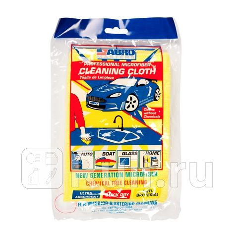 Салфетка Abro Masters протирочная микрофибра желтая ABRO CT-210-YE 290₽
