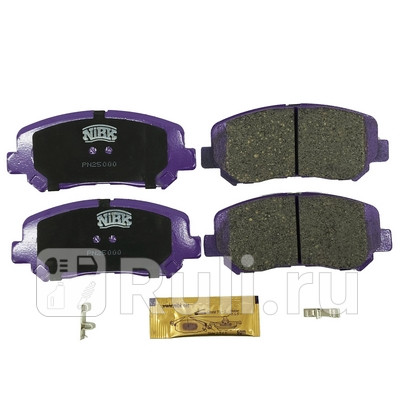 Колодки тормозные дисковые передние для Mazda CX-5 (2011-2017) NIBK PN25000