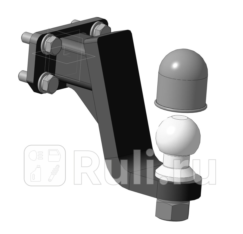 Фаркоп для Haval H9 2014-2020 Oris 8006-E 10390₽