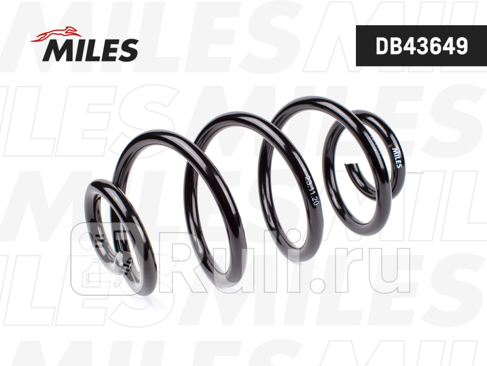 Пружина подвески NISSAN TIIDA 07- задняя DB43649 MILES DB43649 1480₽