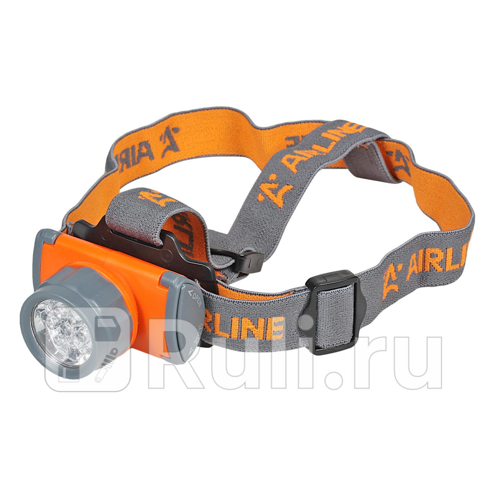 Фонарь налобный на батарейках LEDx7 AEBK002 AIRLINE aebk002 750₽