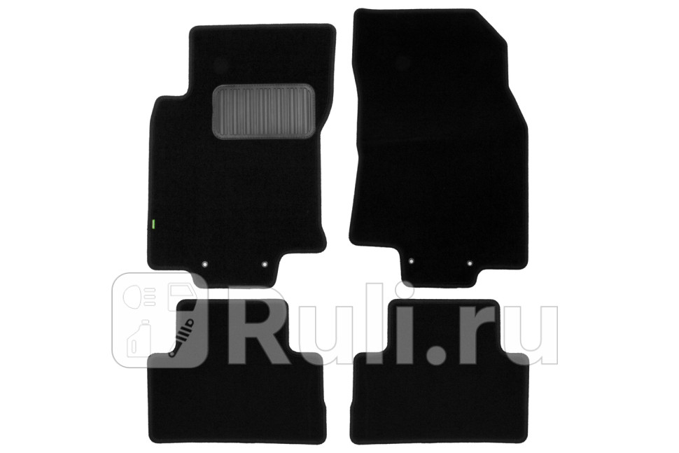 Коврики в салон 4 шт. для Nissan Qashqai j11 (2014-) Klever KLEVER02365601210kh