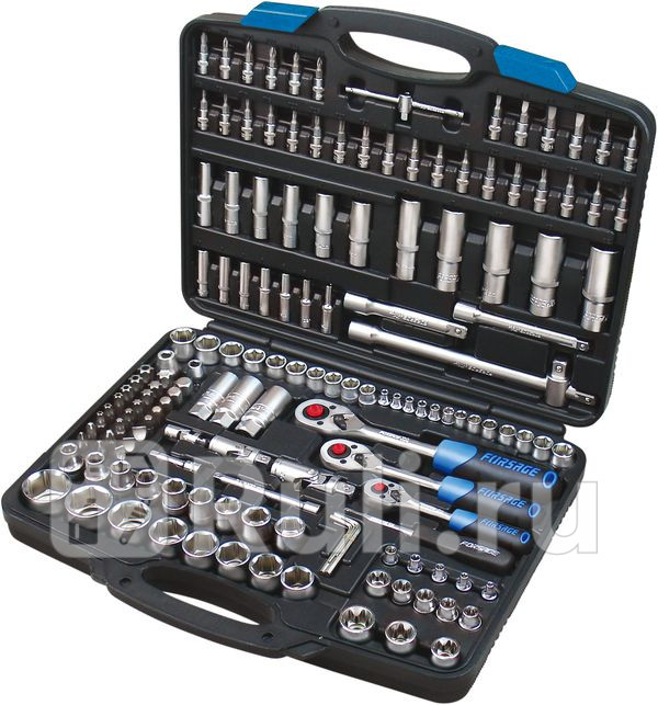 Набор инструментов 150 пр 14 inch 38 inch 14 inch 2 inch 6 гр 4-32 мм Forsage F-41501-5 11390₽