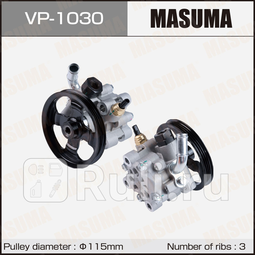 Насос ГУР CAMRY ASV40L 2ARFE Masuma MASUMA VP-1030 10600₽