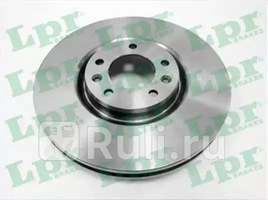 Диск тормозной peugeot 607 30 00- передний вентd 309мм LPR P1261V 0₽