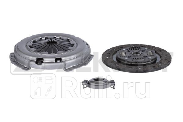 Комплект сцепления с подшипником VW Caddy II 95- Golf III 92- Polo I III 94- Vento 92- Seat Ibiz Zekkert ks-4358 6640₽