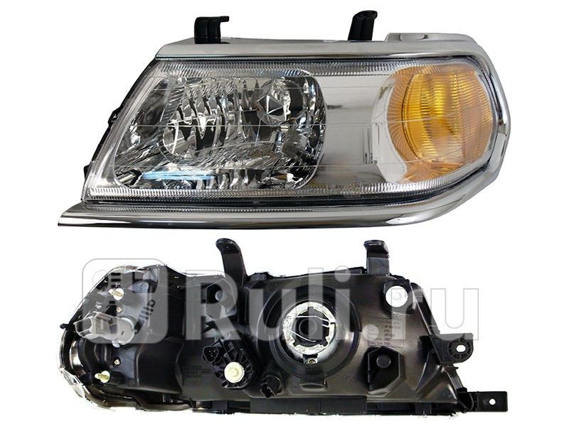 Фара левая для Mitsubishi Pajero Sport 1998-2008 SAT ST-114-1121CL 9380₽