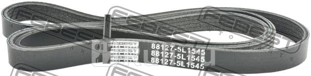 Ремень поликлиновой SUZUKI GRAND VITARA JB419WD-2 ремень поликлиновой 5 клинов 88127-5L1545 FEBEST FEBEST 88127-5L1545 1150₽