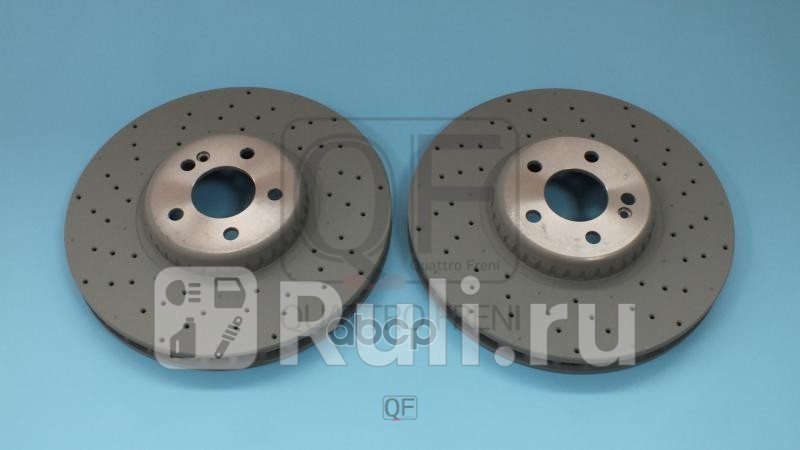 Диски тормозные передней комплект Quattro Freni QF00F00019 18260₽