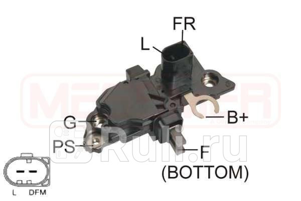 Регулятор напряжения генератора AUDIVW 19TDi 215231 ERA 215231 2960₽