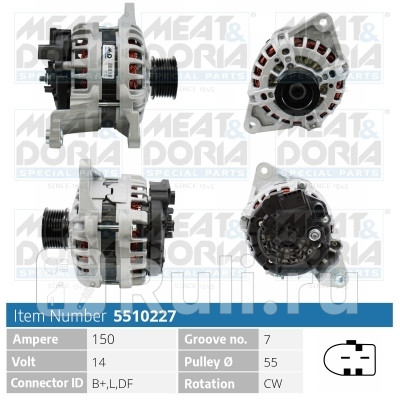 Генератор Meat Doria 5510227 22560₽