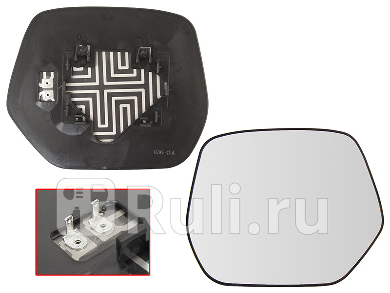 Зеркальный элемент левый для Honda CR V 3 2006-2009 SAT ST-121-0079 1100₽