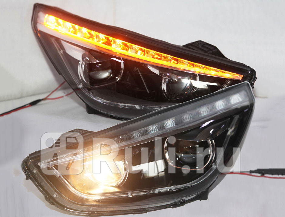 Тюнинг-фары комплект для Hyundai ix35 2010-2015 Tanluuze CS-HL-000472 62870₽