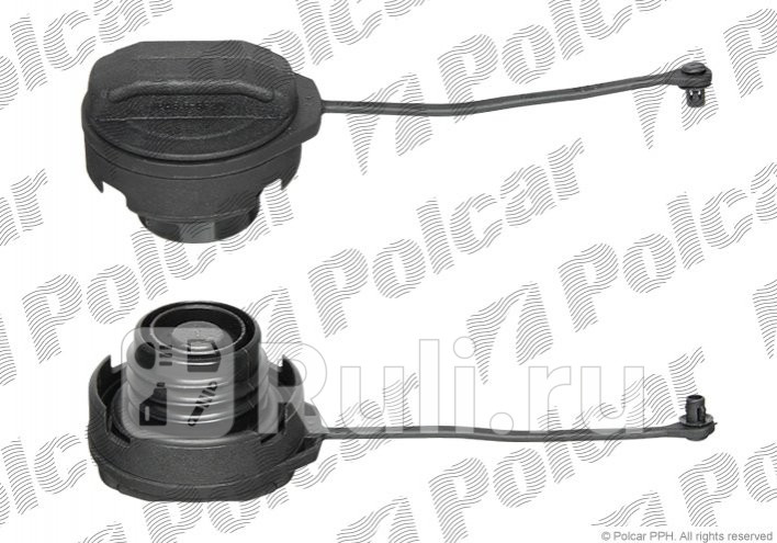 Крышка бензобака для Audi A3 8L 1996-2000 Polcar A6093B 560₽