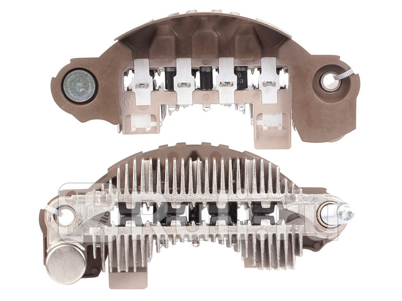 Диодный мост генератора MITSUBISHI PAGERO V20-50 6G72 30 90-99 DELICA 30 6G72 94-06 12V 100A SAT ST-MD618913 1470₽