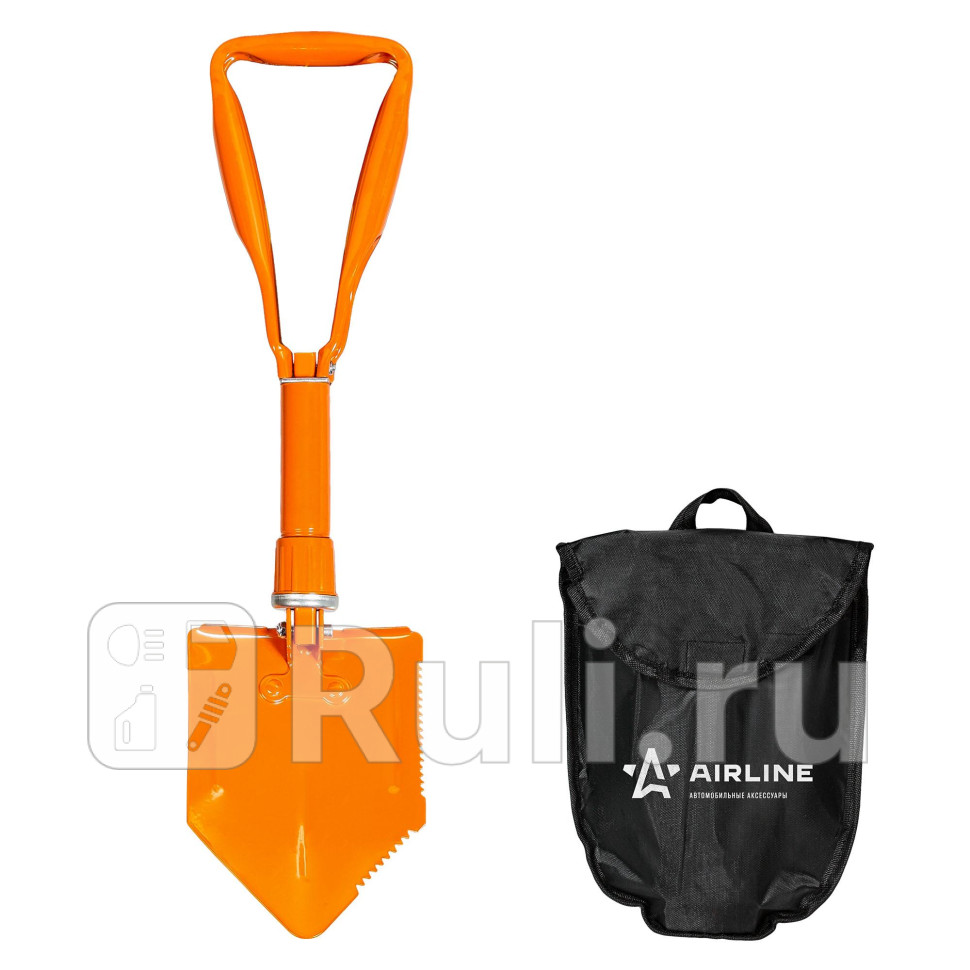 Лопата саперная складная большая сумка 24-58 см AB-S-03 AIRLINE ab-s-03 1750₽